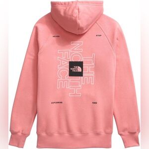 The North Face Women’s Brand Proud Hoodie Pink and Black